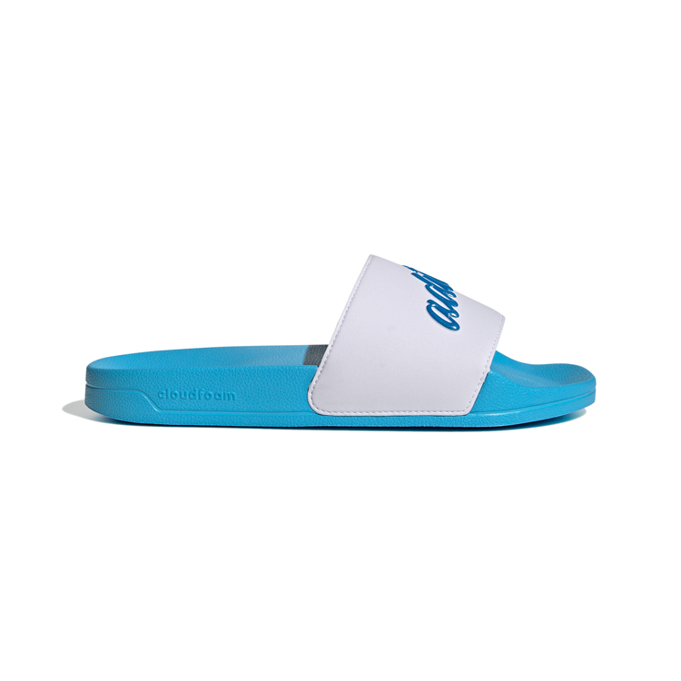 Slapi Adidas ADILETTE SHOWER pt Femei / 43.5 / Alb-albastru deschis photo 3